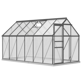 6' x 12' x 6.5' Polycarbonate Greenhouse